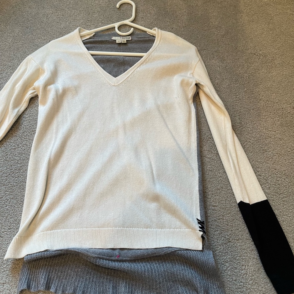 White sweater